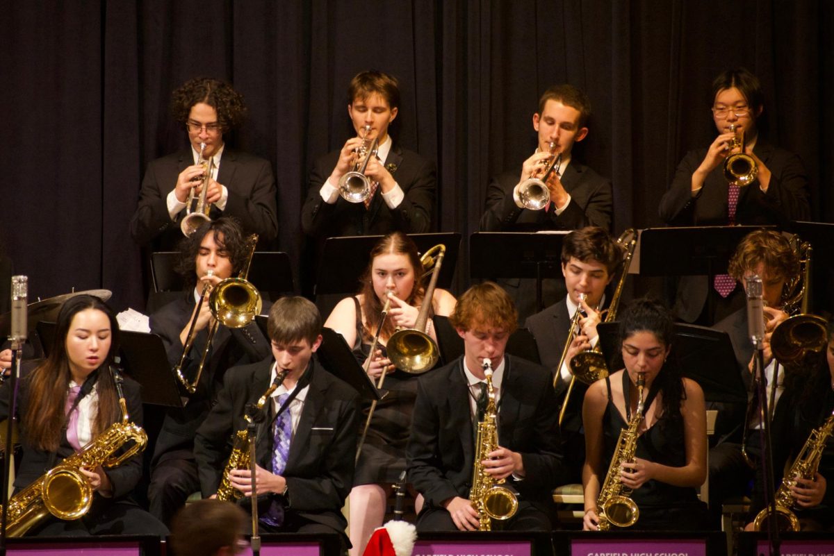 Garfield High School's Jazz I ensemble